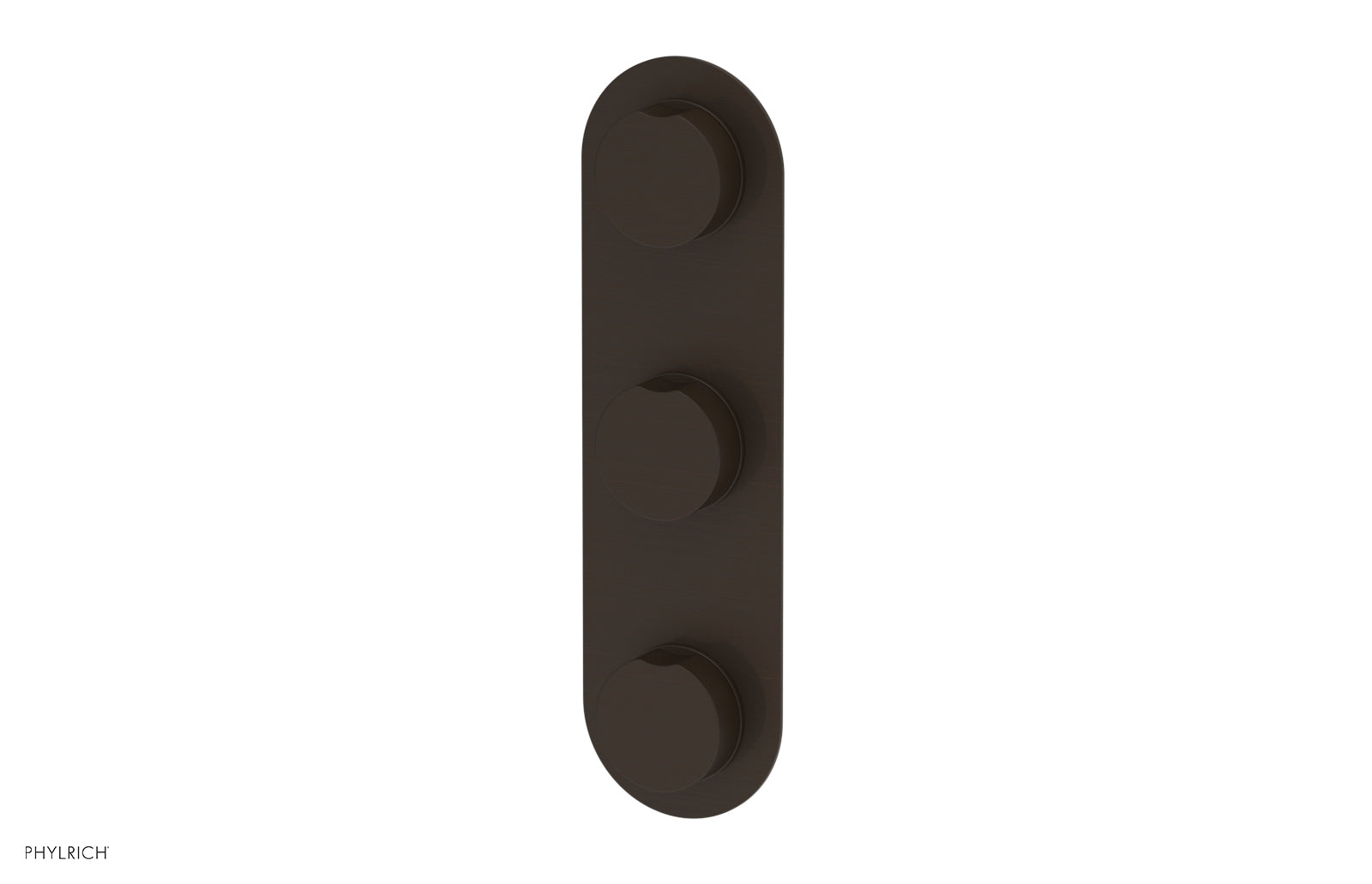 Phylrich CIRC Thermostatic Valve with Two Volume Control