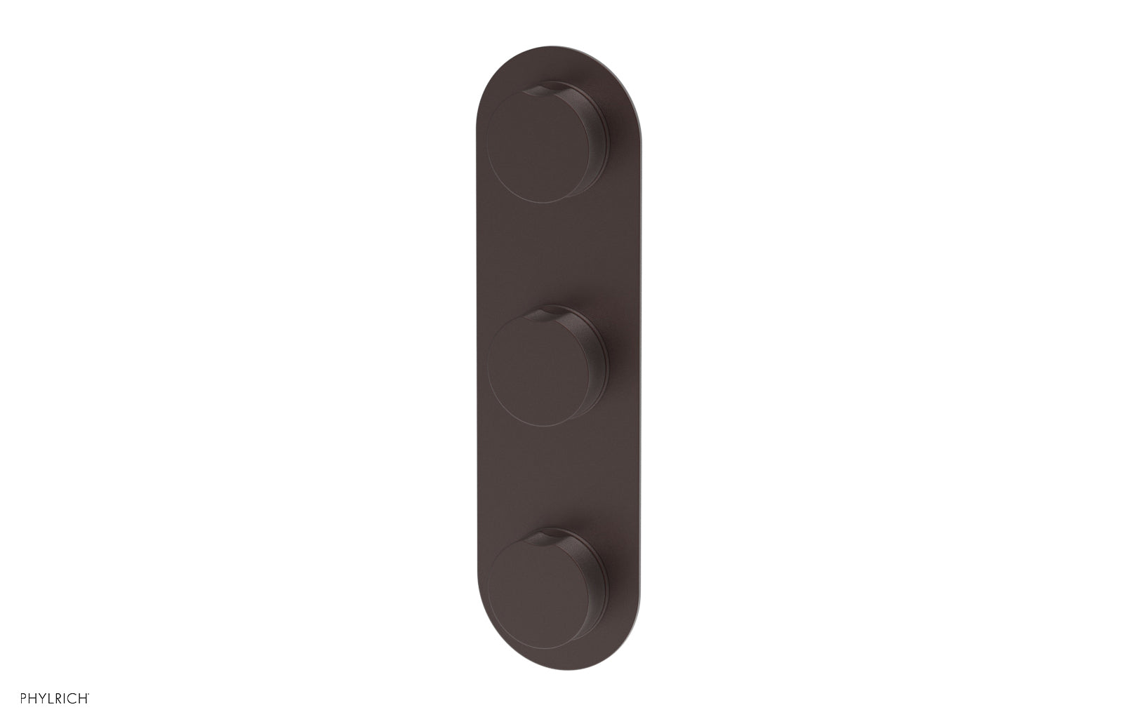 Phylrich CIRC Thermostatic Valve with Two Volume Control