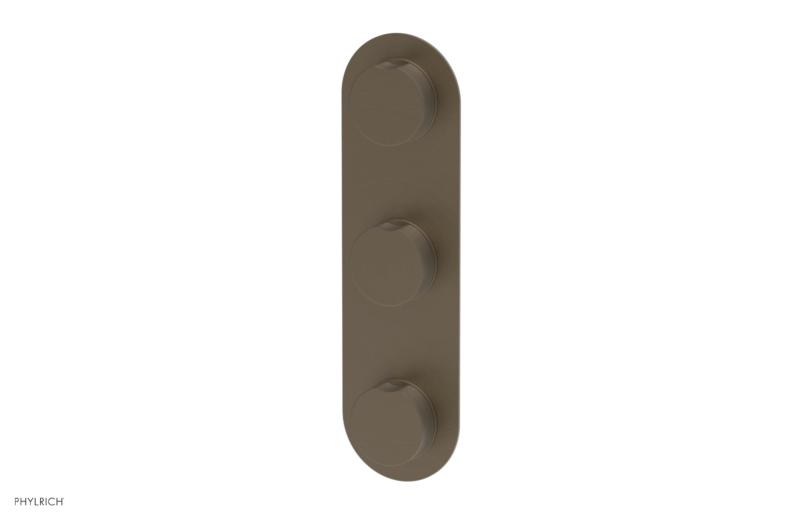 Phylrich CIRC Thermostatic Valve with Two Volume Control