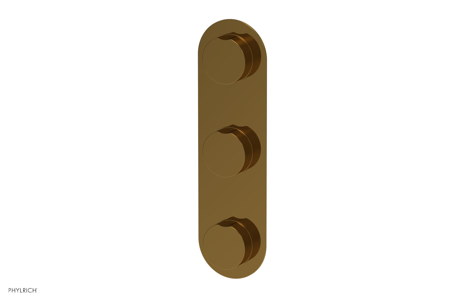 Phylrich CIRC Thermostatic Valve with Two Volume Control