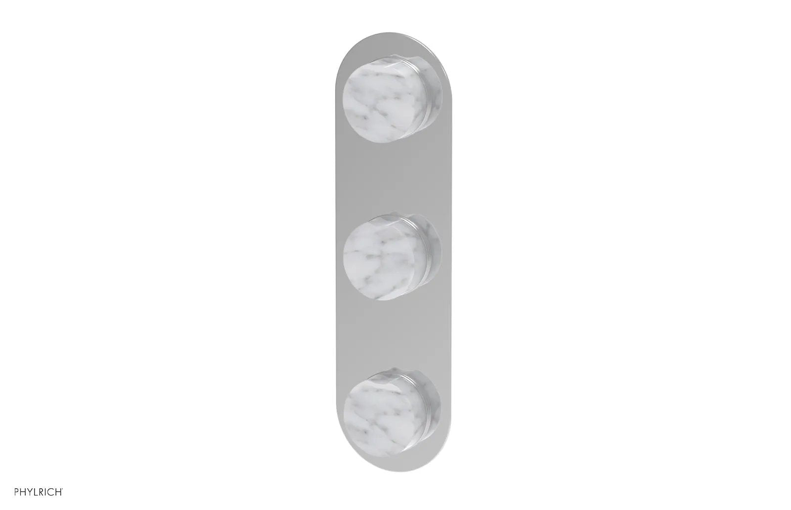 polished chrome valve
