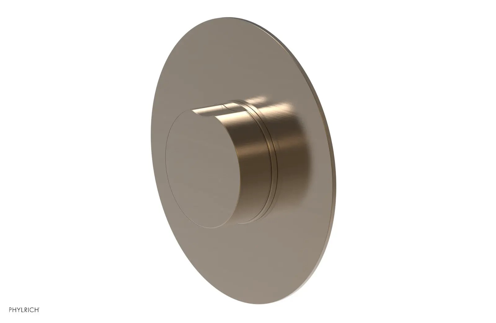 Phylrich CIRC Pressure Balance Shower Plate & Handle Trim by Phylrich