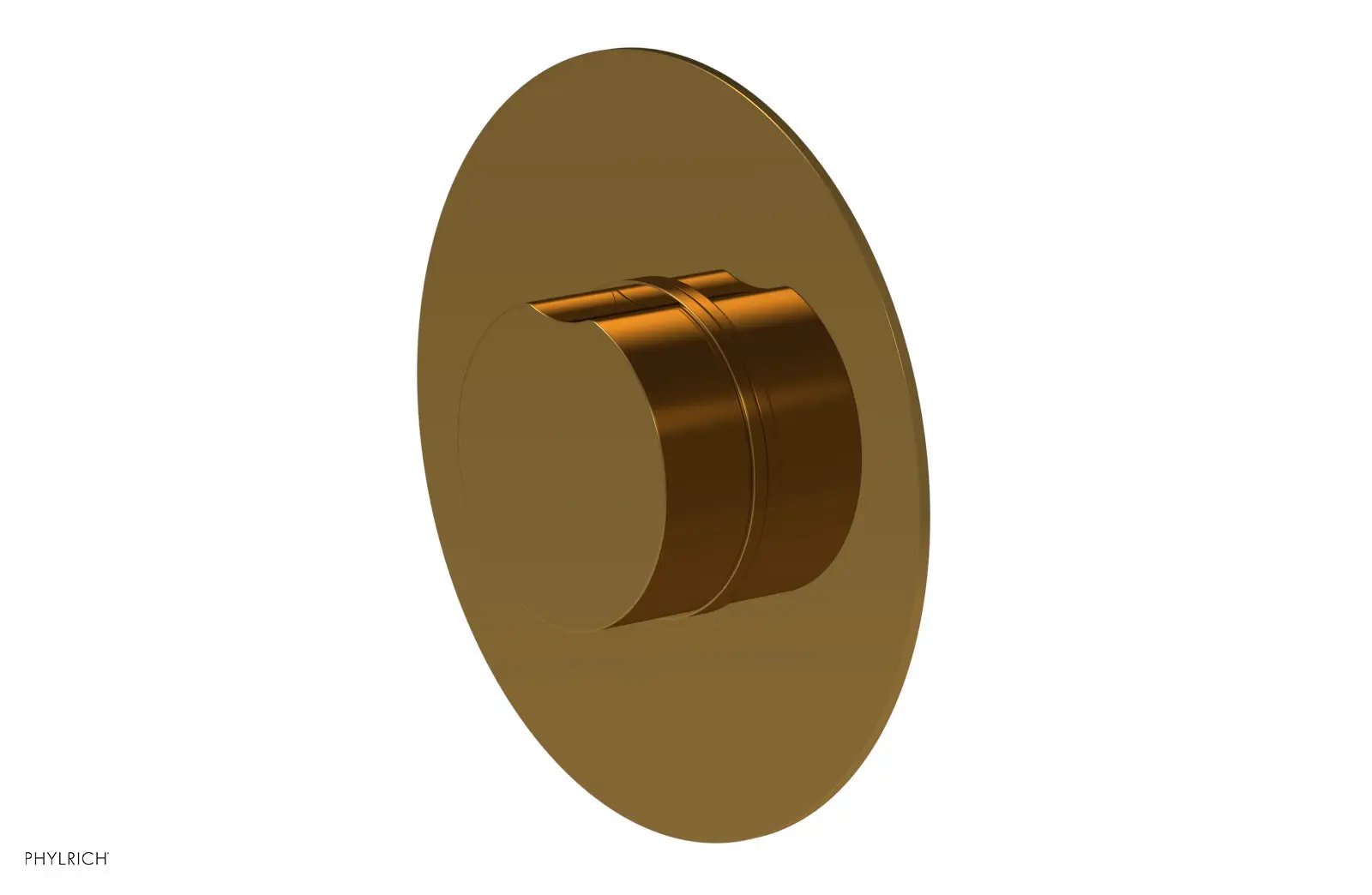 Phylrich CIRC Pressure Balance Shower Plate & Handle Trim by Phylrich