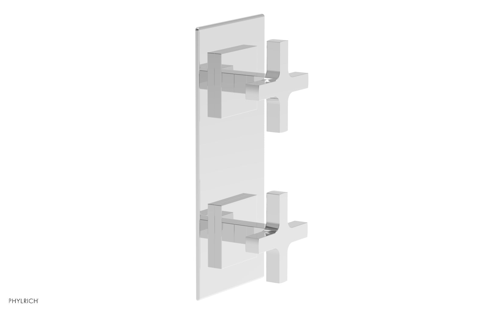 polished chrome valve