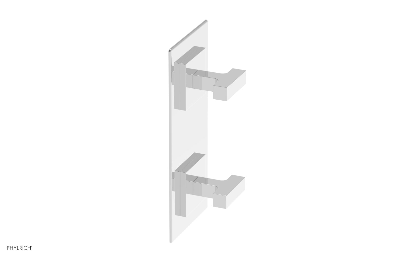 polished chrome valve