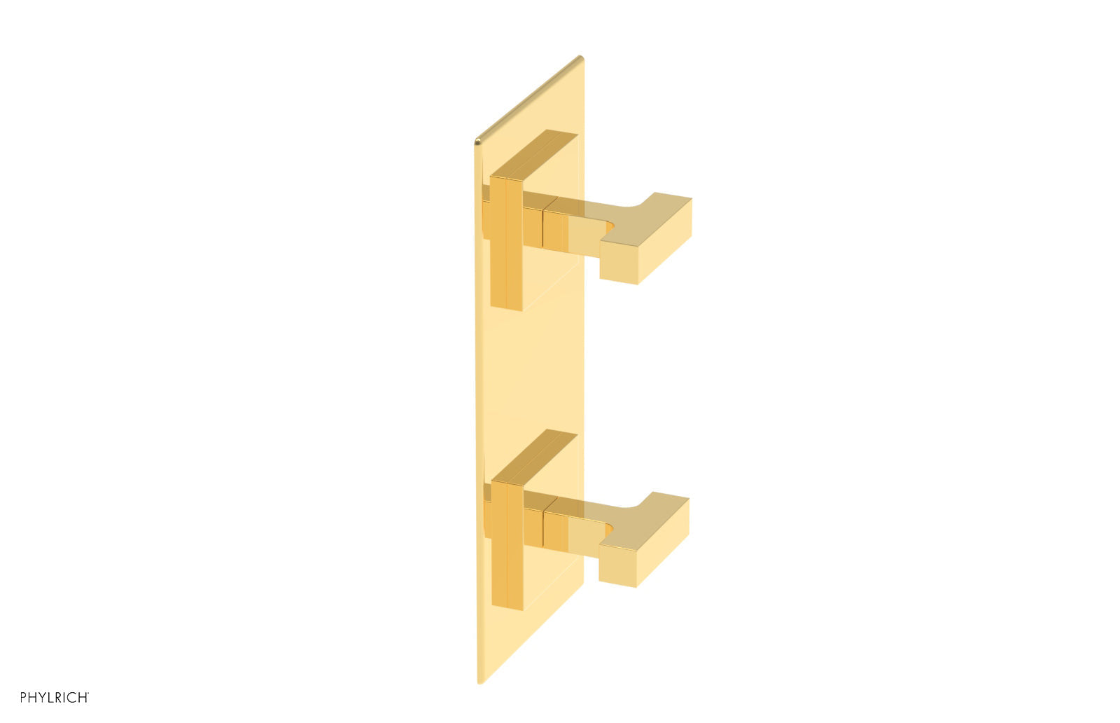 Phylrich CROI Thermostatic Valve with Volume Control or Diverter - Lever Handles