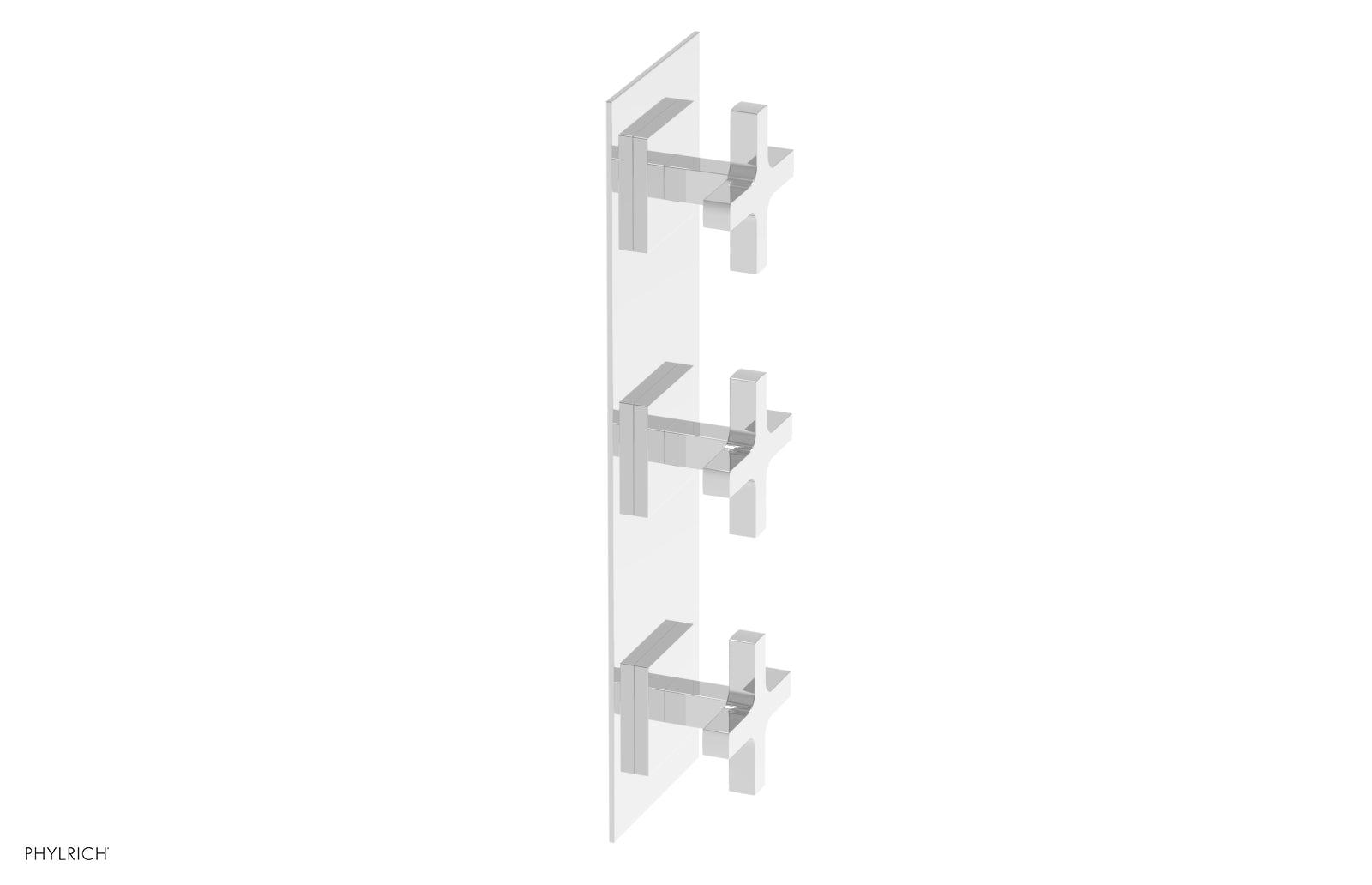 polished chrome valve