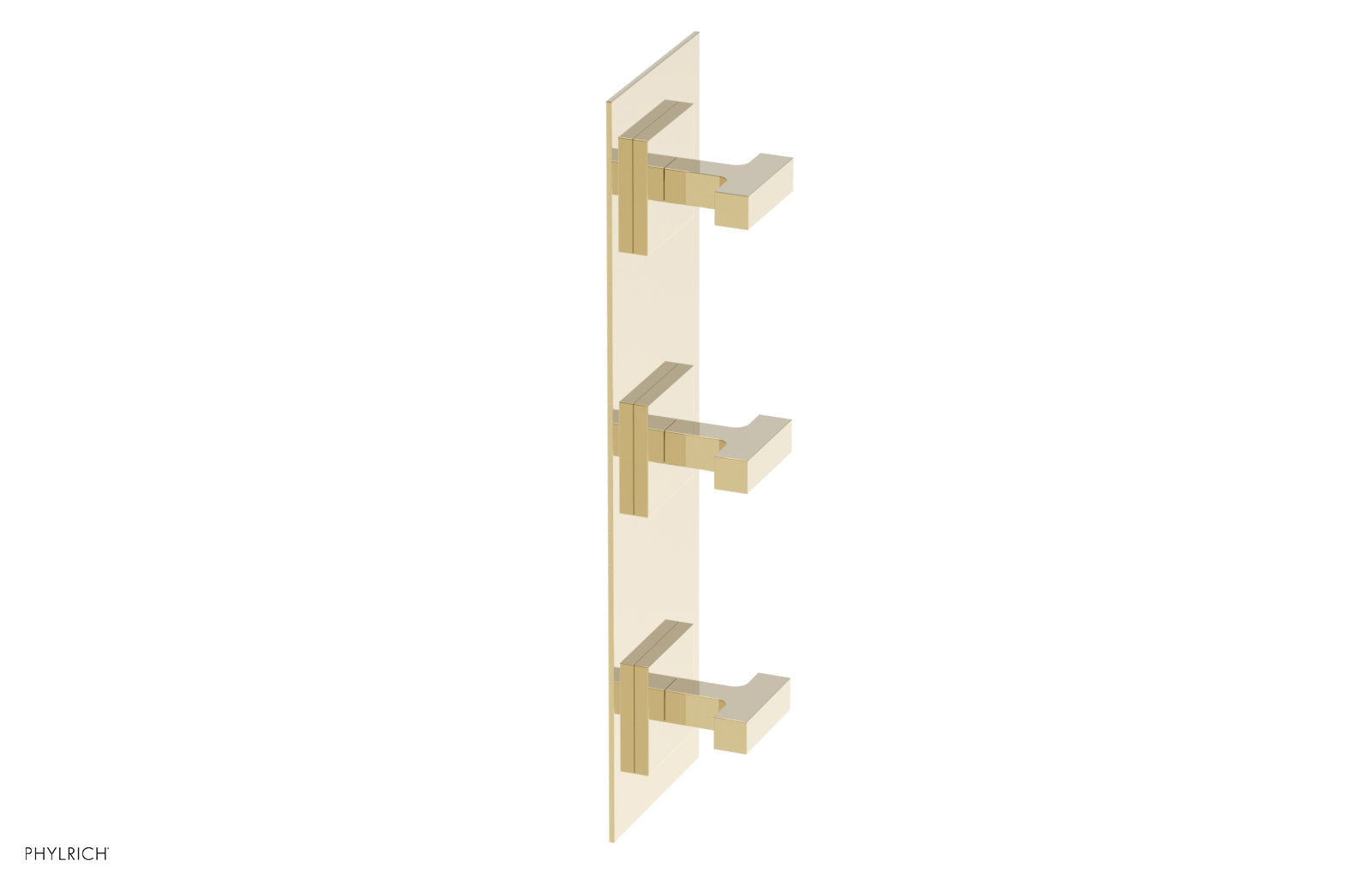 Phylrich CROI Thermostatic Valve with Two Volume Control - Lever Handles