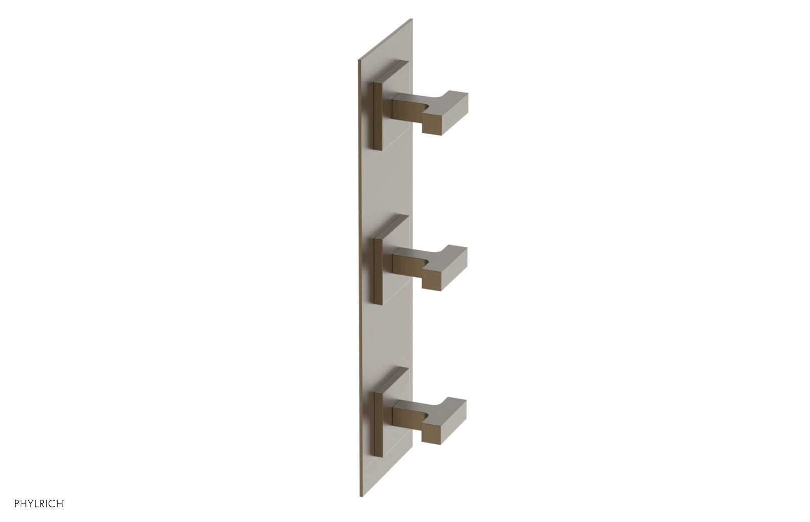 Phylrich CROI Thermostatic Valve with Two Volume Control - Lever Handles by Phylrich