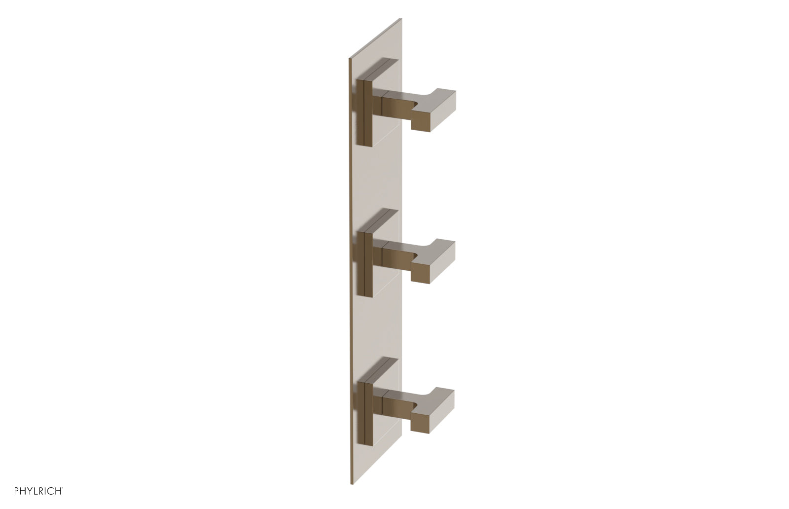 Phylrich CROI Thermostatic Valve with Two Volume Control - Lever Handles by Phylrich