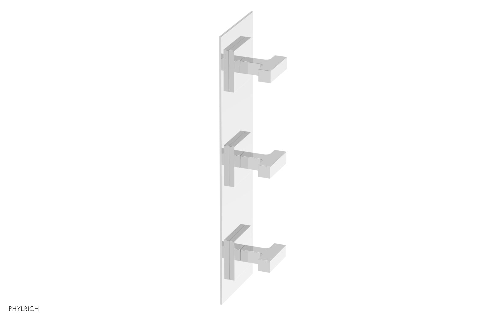 polished chrome valve