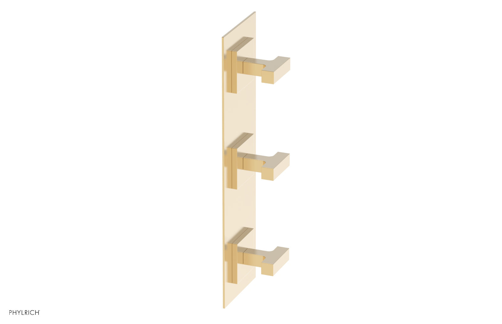 Phylrich CROI Thermostatic Valve with Two Volume Control - Lever Handles