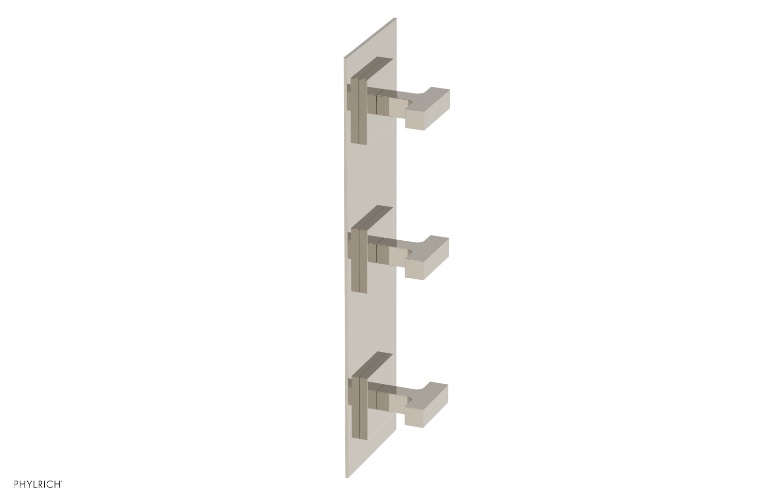 Phylrich CROI Thermostatic Valve with Two Volume Control - Lever Handles