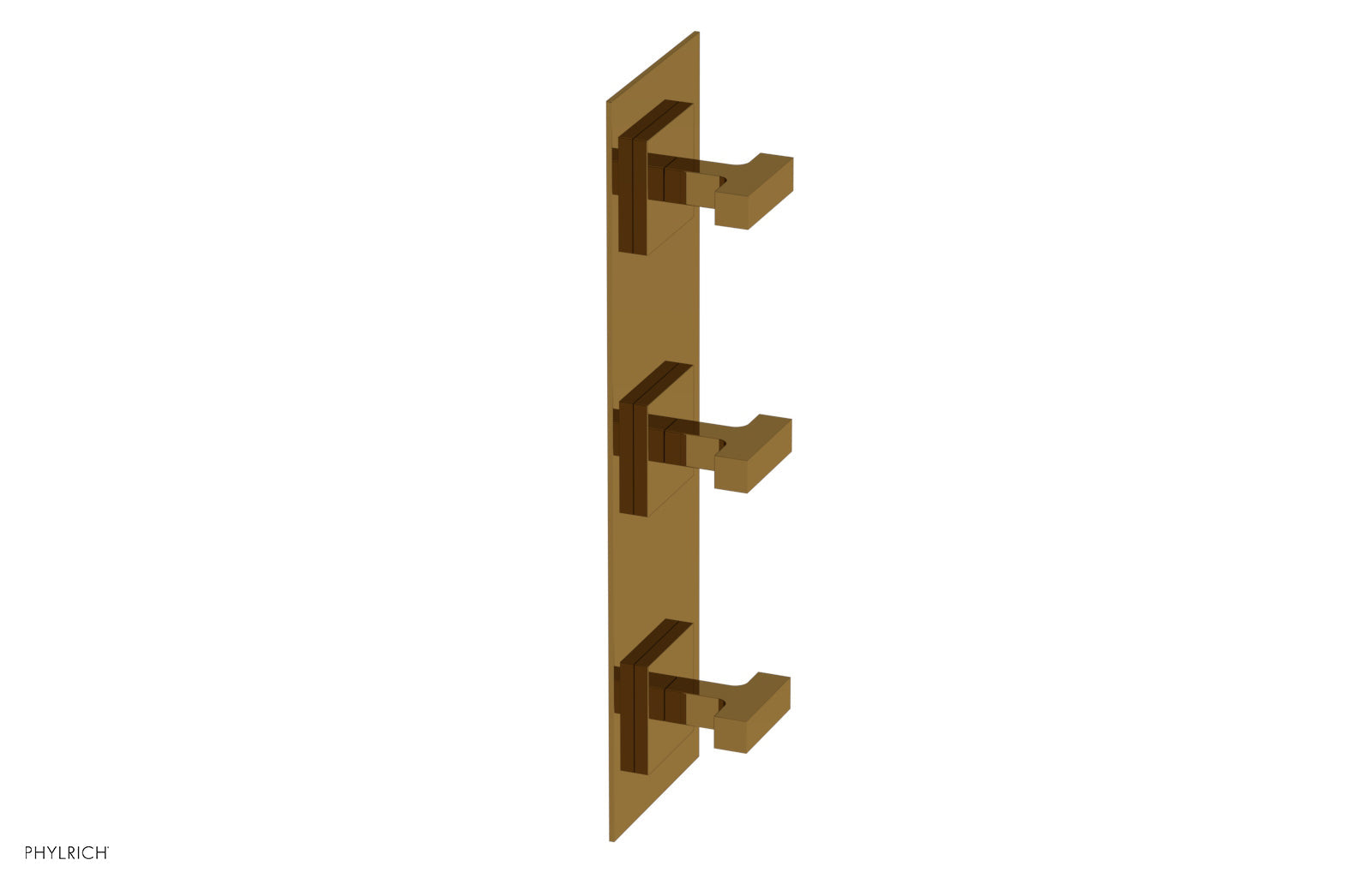 Phylrich CROI Thermostatic Valve with Two Volume Control - Lever Handles by Phylrich
