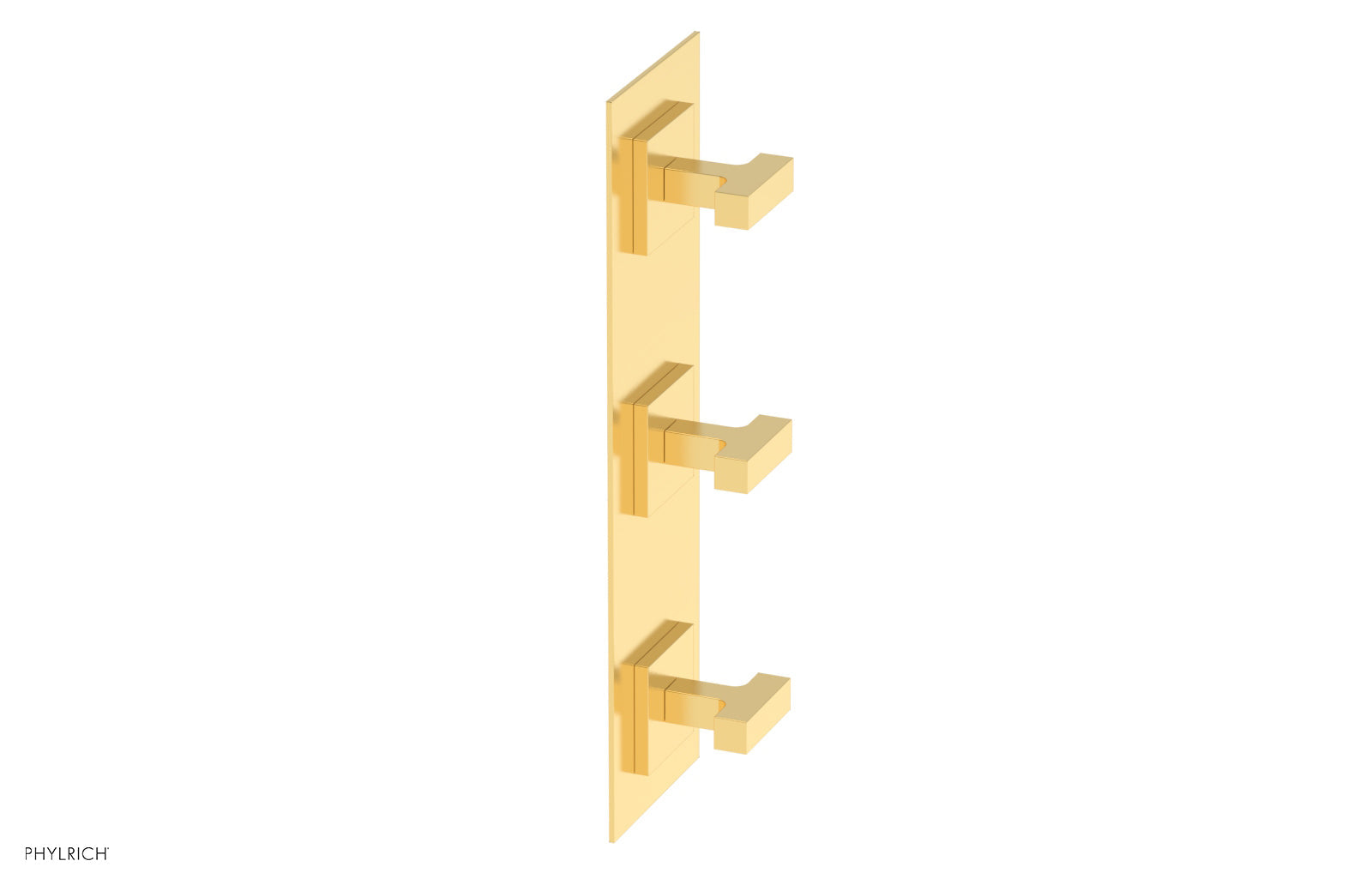 Phylrich CROI Thermostatic Valve with Two Volume Control - Lever Handles