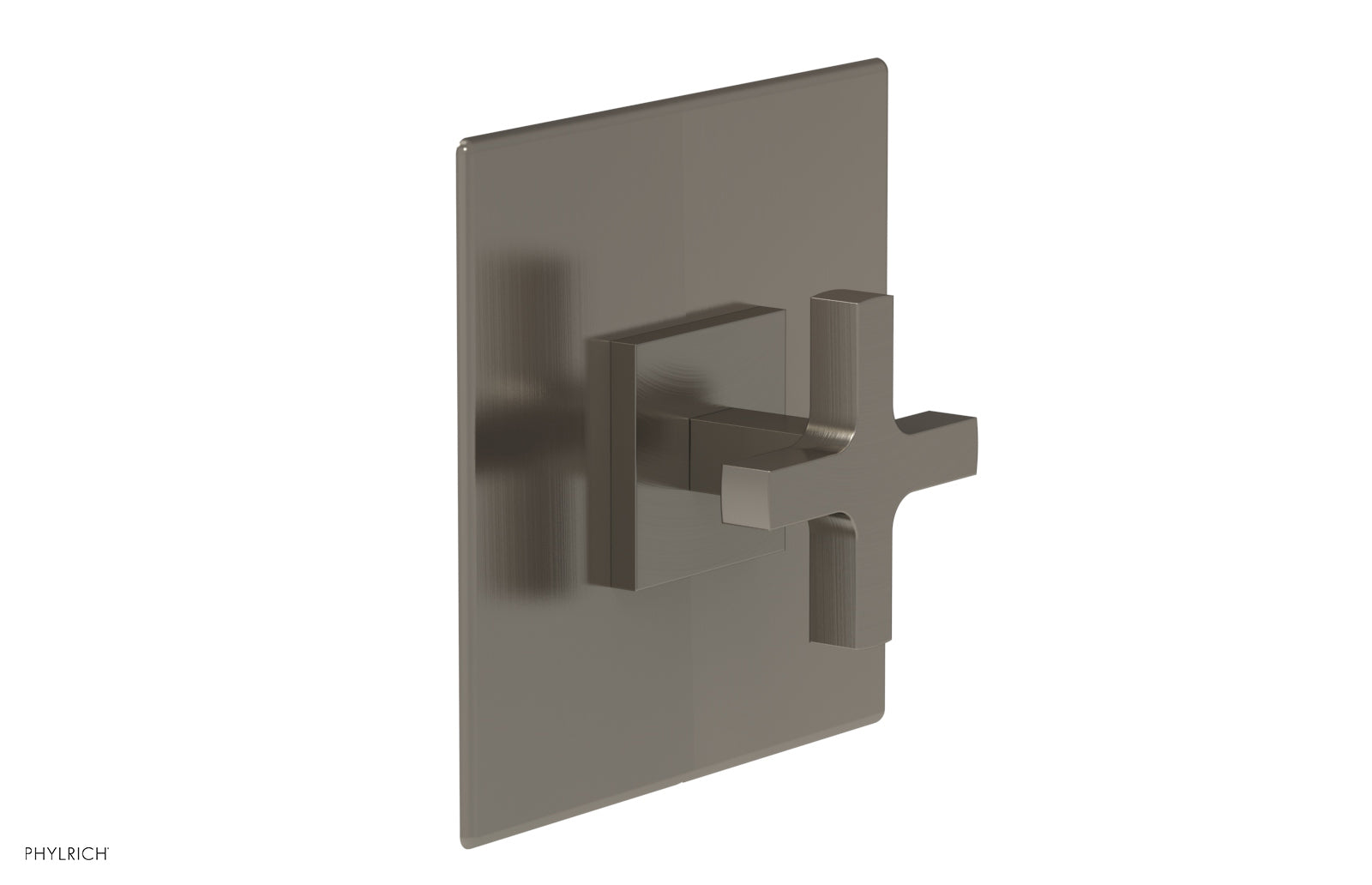 Phylrich CROI Pressure Balance Shower Plate & Cross Handle Trim