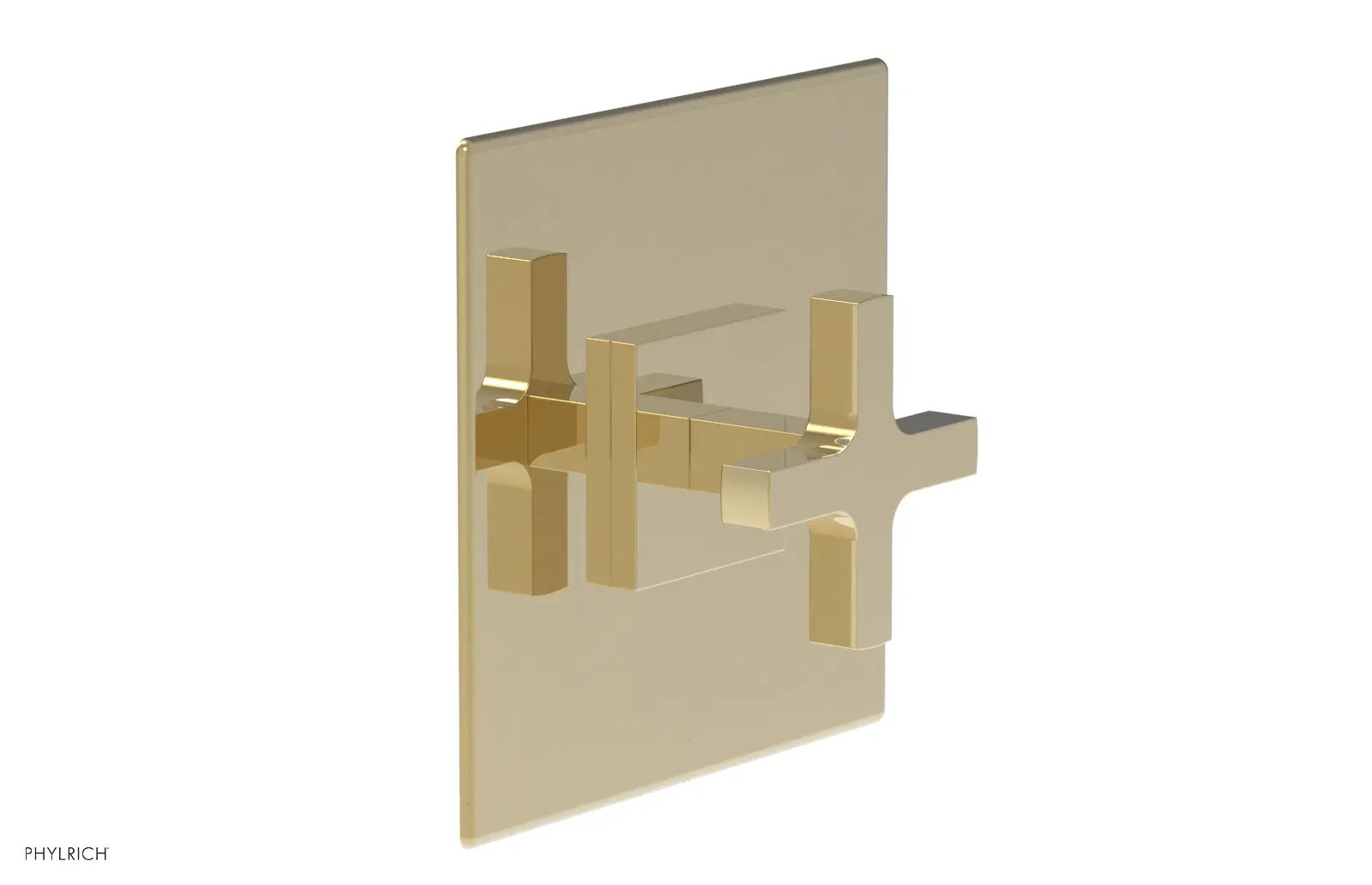 Phylrich CROI Pressure Balance Shower Plate & Cross Handle Trim by Phylrich