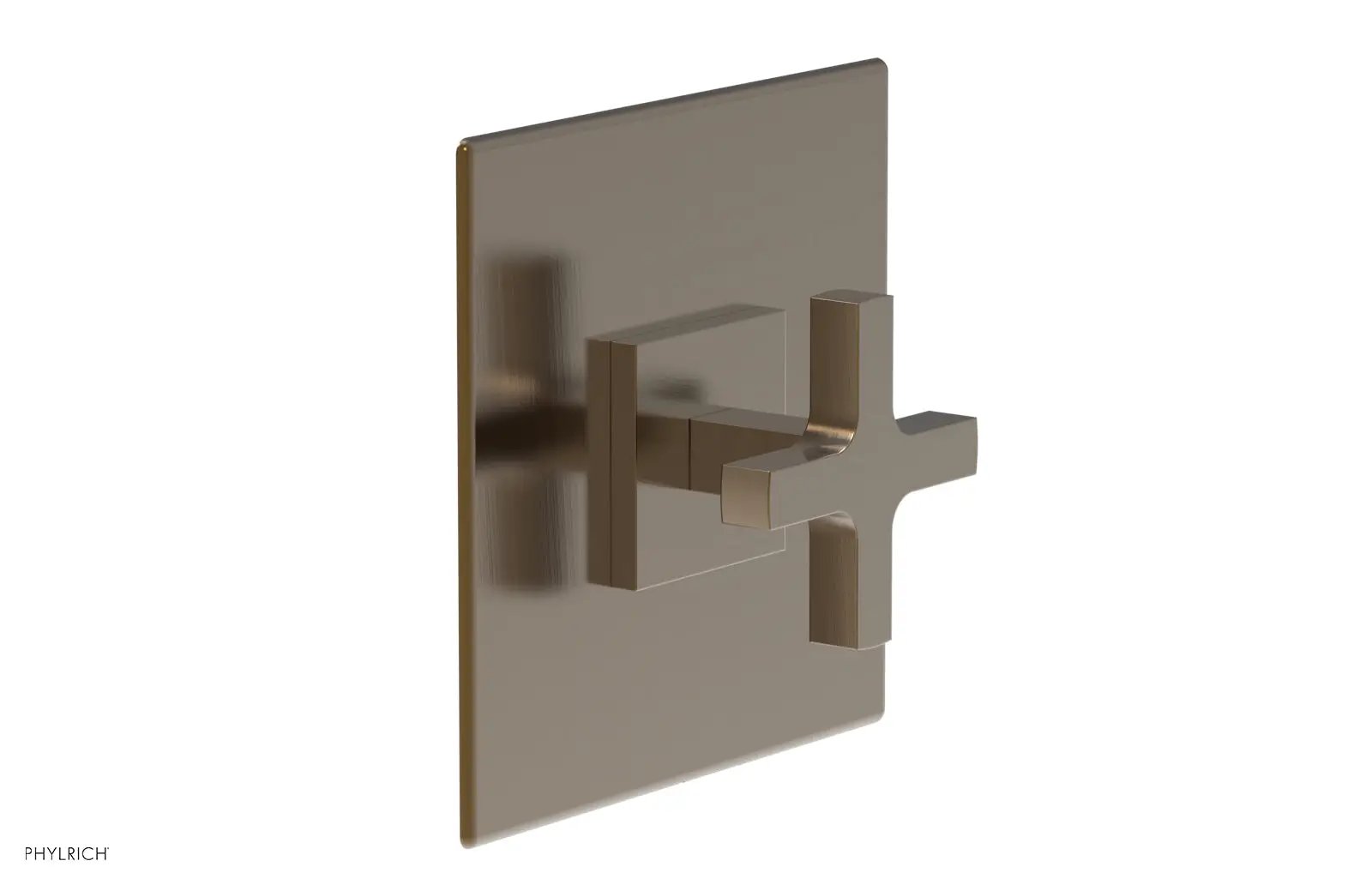 Phylrich CROI Thermostatic Shower Trim, Cross Handle by Phylrich