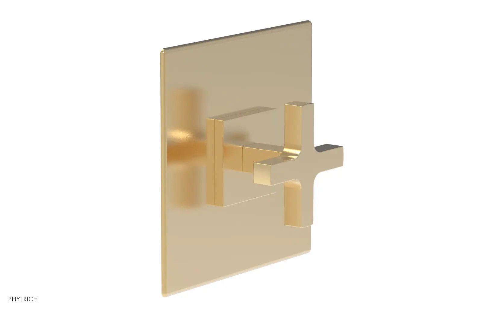 Phylrich CROI Pressure Balance Shower Plate & Cross Handle Trim by Phylrich