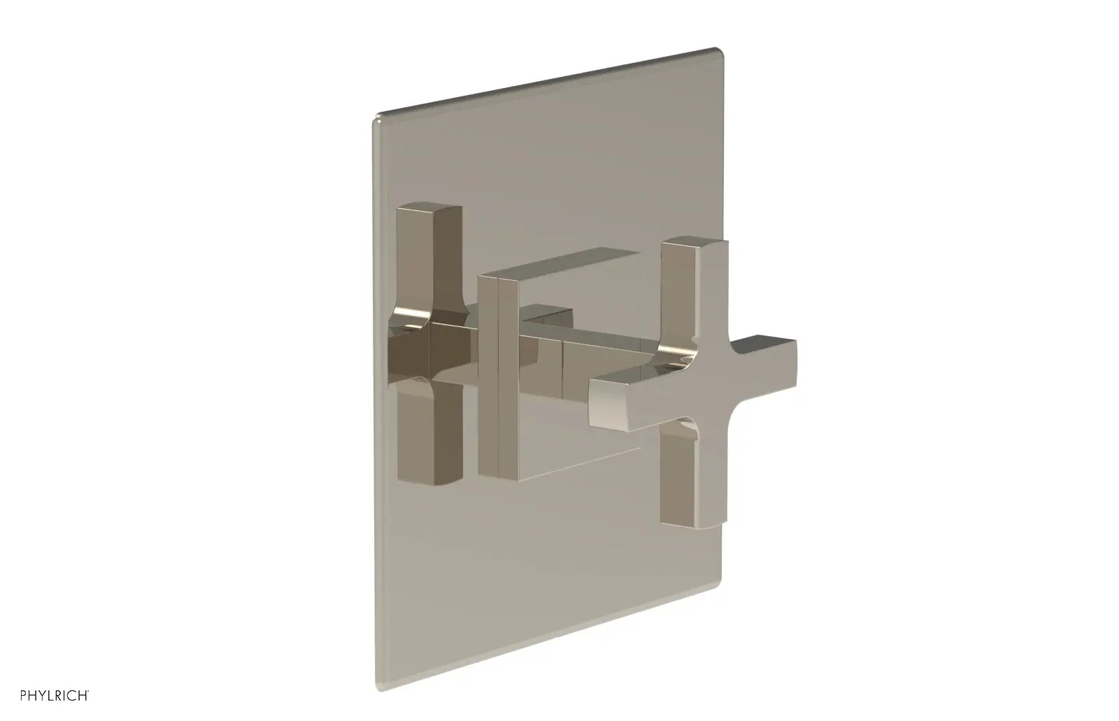 Phylrich CROI Pressure Balance Shower Plate & Cross Handle Trim by Phylrich