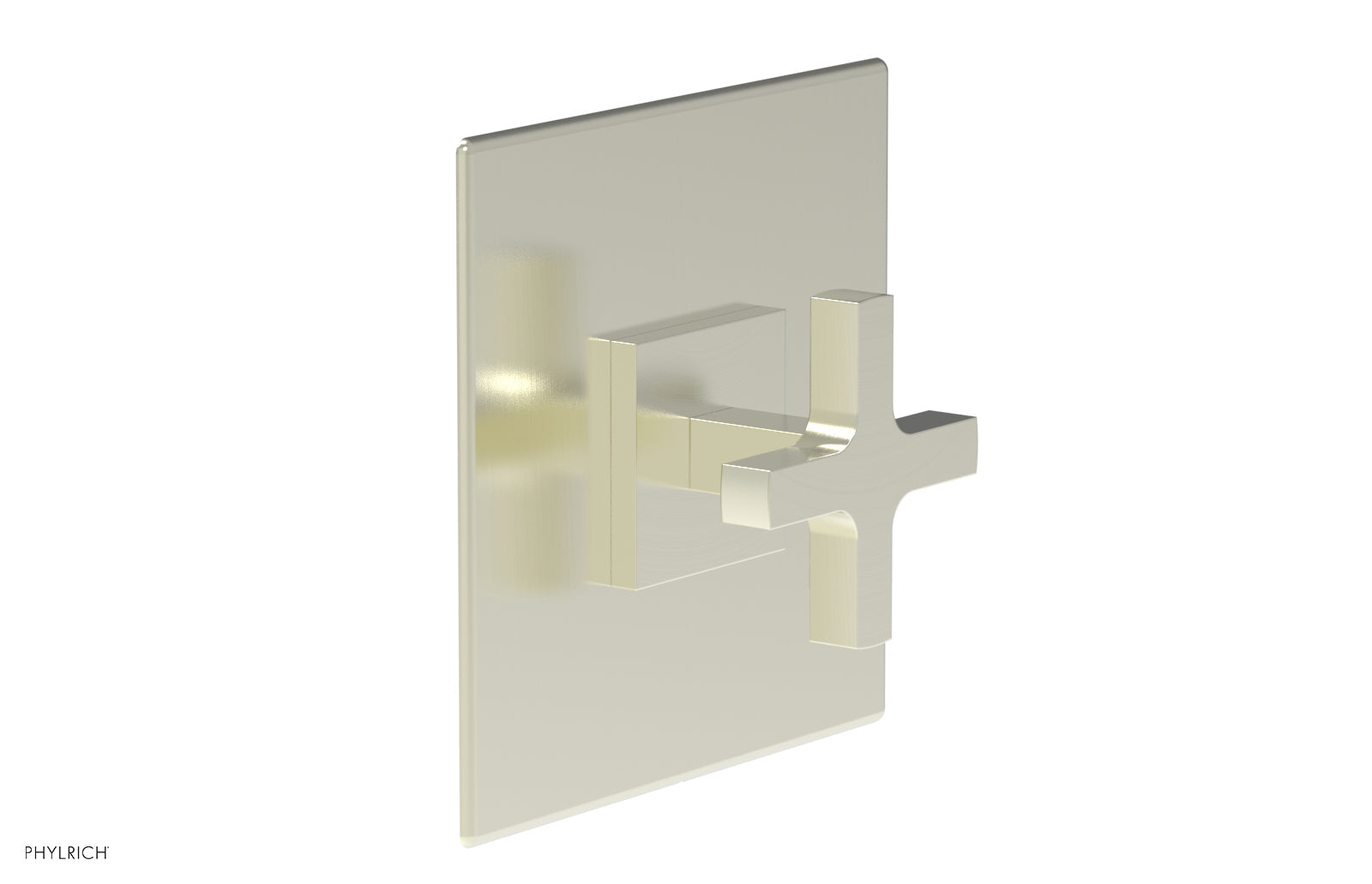 Phylrich CROI Thermostatic Shower Trim, Cross Handle by Phylrich