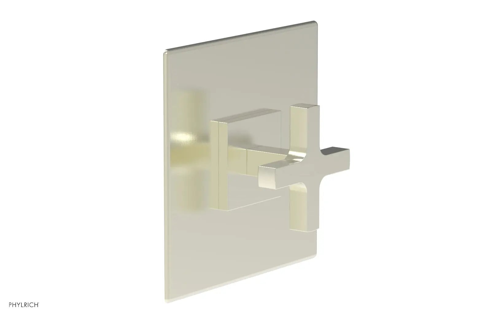 Phylrich CROI Pressure Balance Shower Plate & Cross Handle Trim by Phylrich