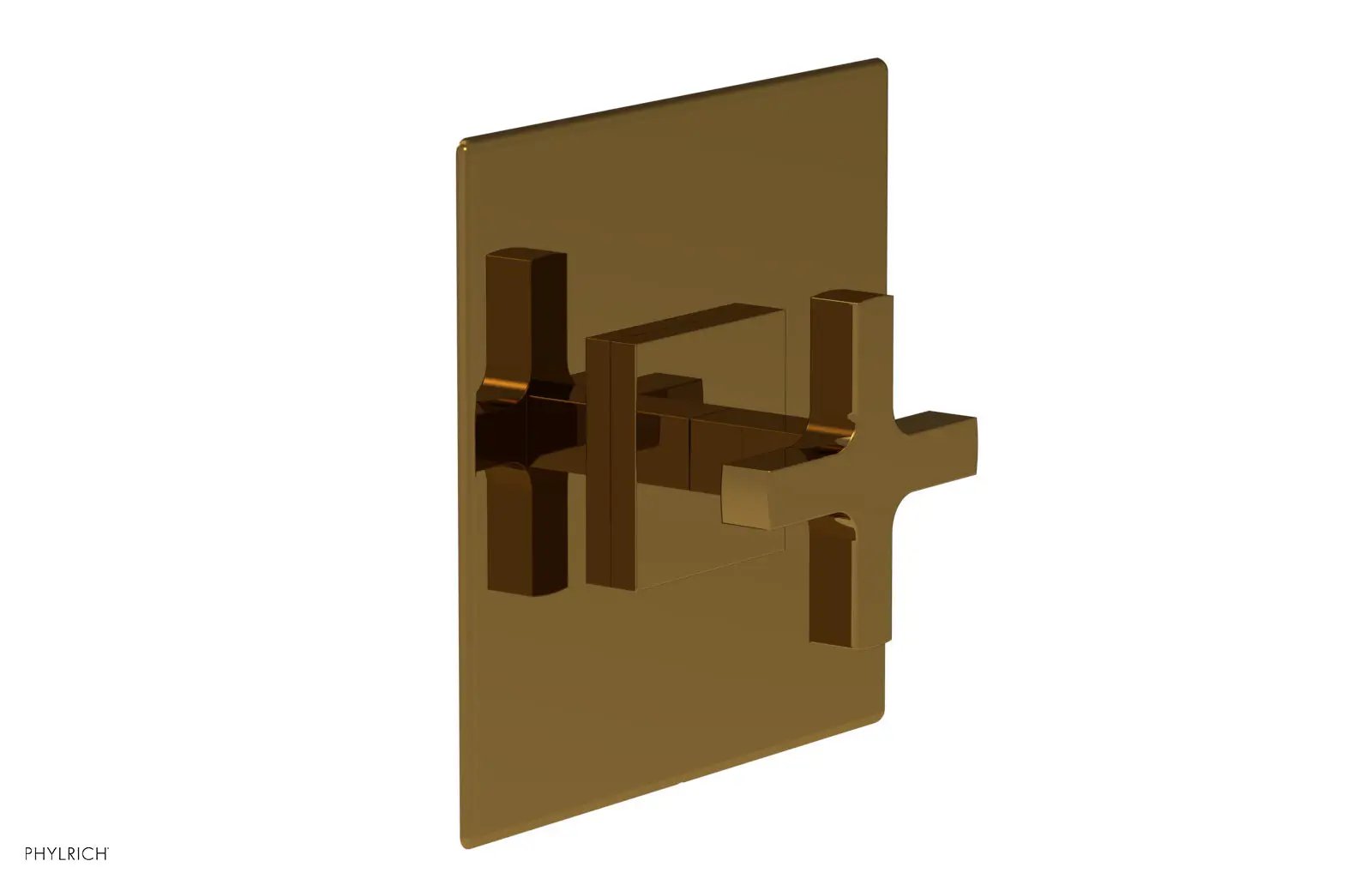 Phylrich CROI Pressure Balance Shower Plate & Cross Handle Trim by Phylrich
