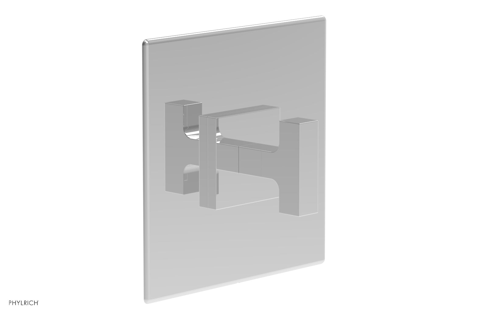 polished chrome trim