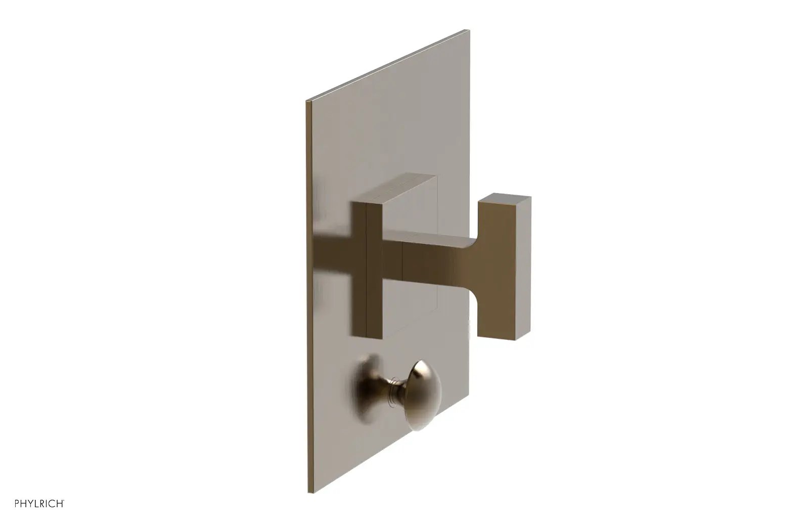 Phylrich CROI Pressure Balance Shower Plate with Diverter and Lever Handle Trim Set by Phylrich