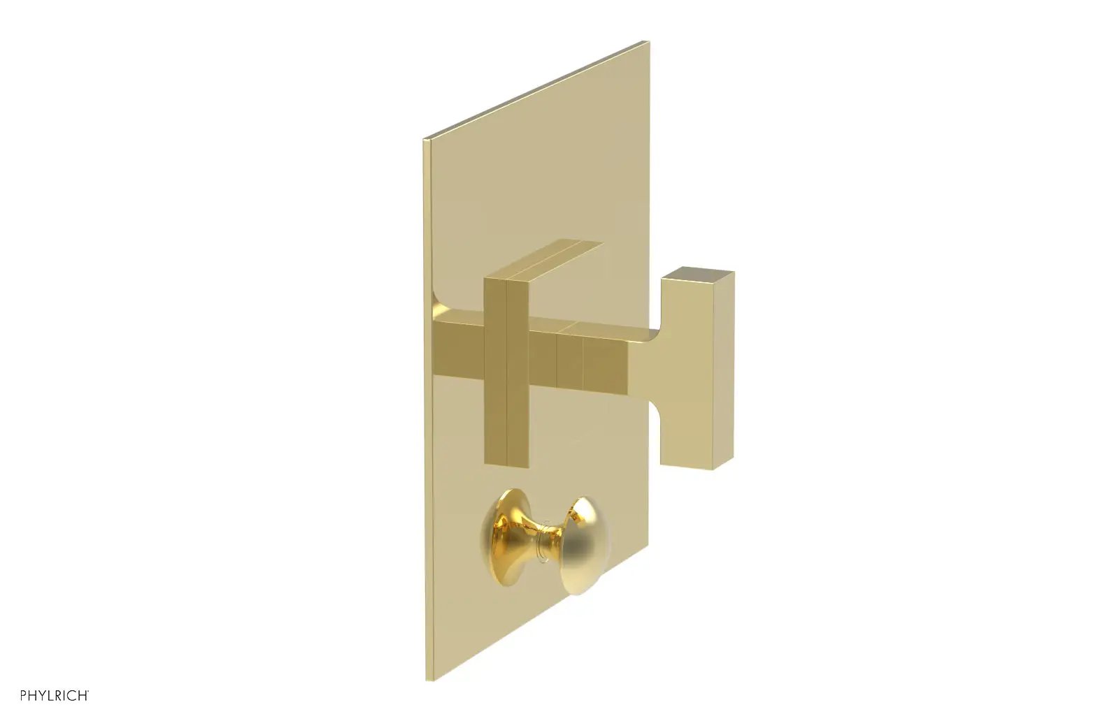 Phylrich CROI Pressure Balance Shower Plate with Diverter and Lever Handle Trim Set by Phylrich