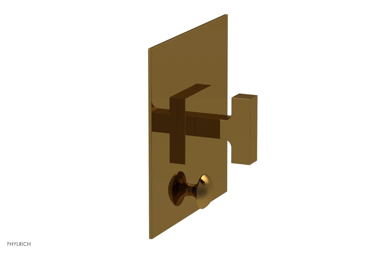 Phylrich CROI Pressure Balance Shower Plate with Diverter and Lever Handle Trim Set by Phylrich