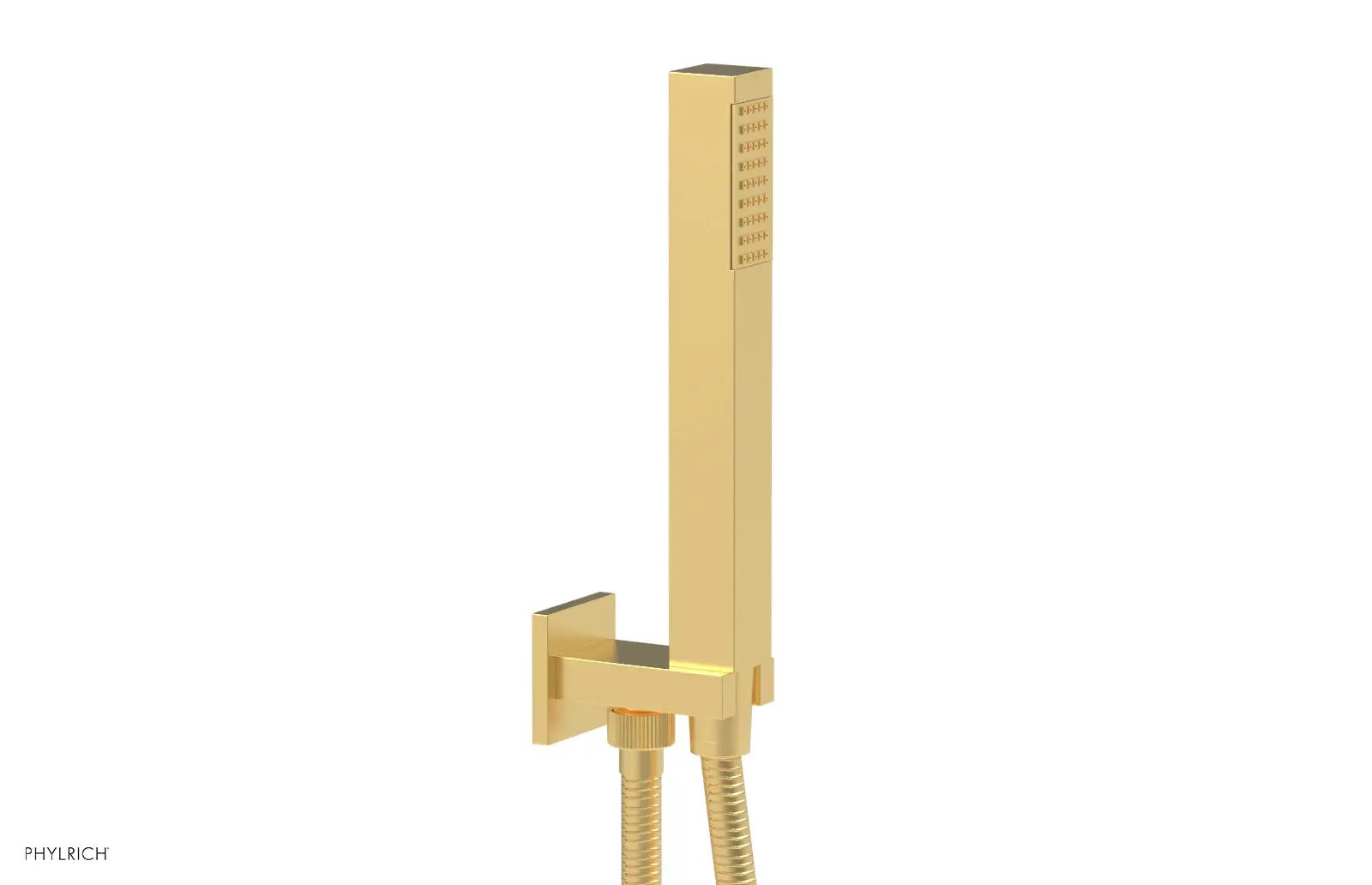 Phylrich CROI Square Hand Shower with Connector & Hose by Phylrich