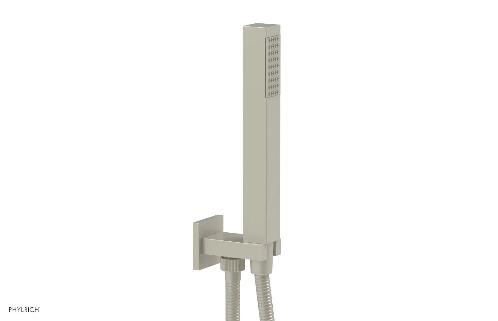 Phylrich CROI Square Hand Shower with Connector & Hose by Phylrich