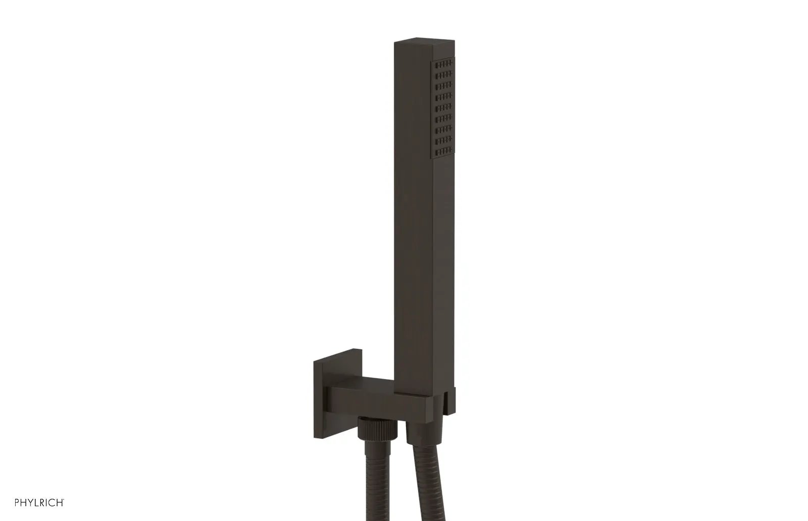 Phylrich CROI Square Hand Shower with Connector & Hose by Phylrich