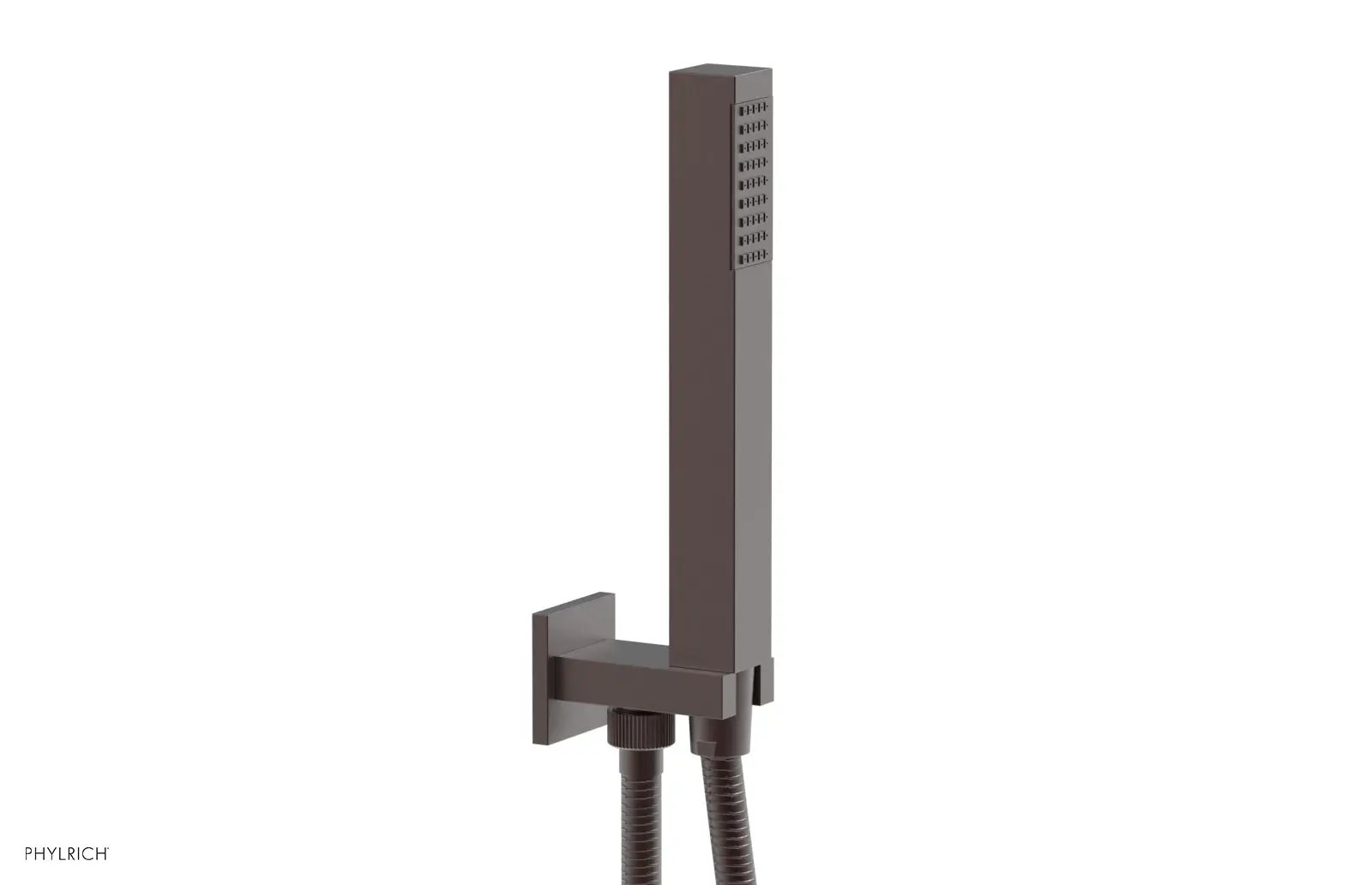 Phylrich CROI Square Hand Shower with Connector & Hose by Phylrich
