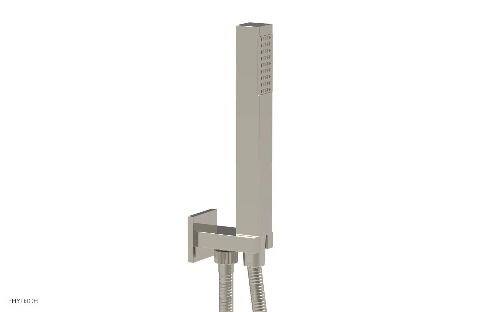 Phylrich CROI Square Hand Shower with Connector & Hose by Phylrich