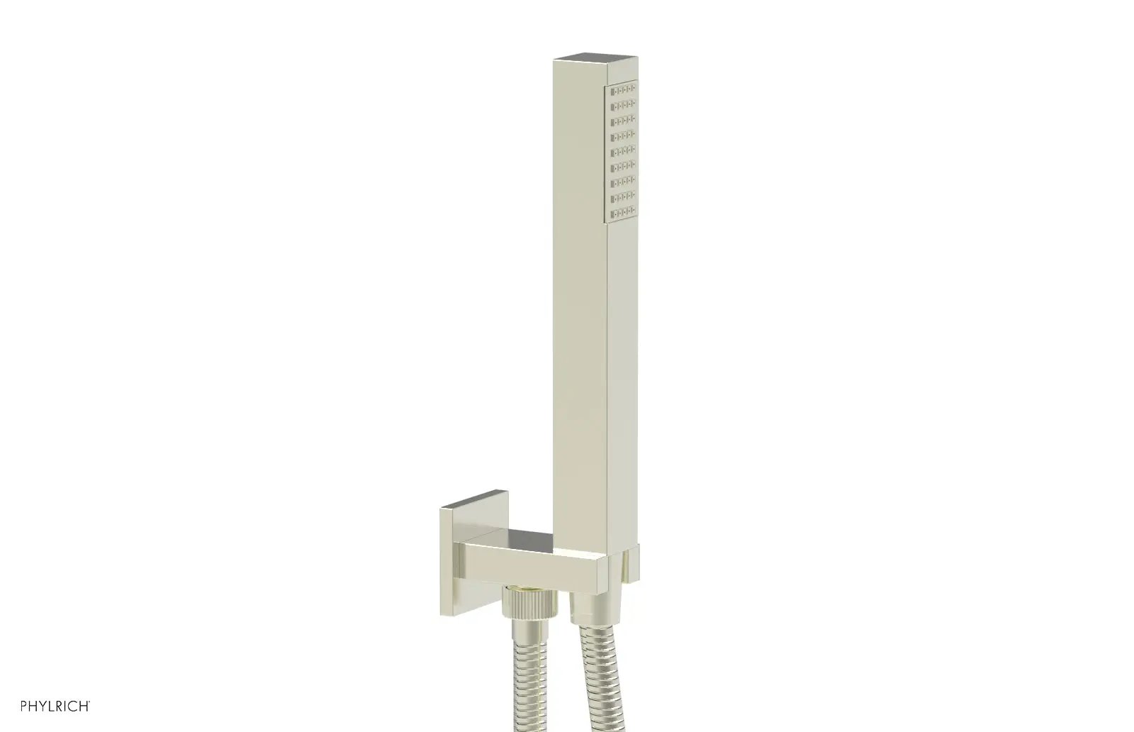 Phylrich CROI Square Hand Shower with Connector & Hose by Phylrich
