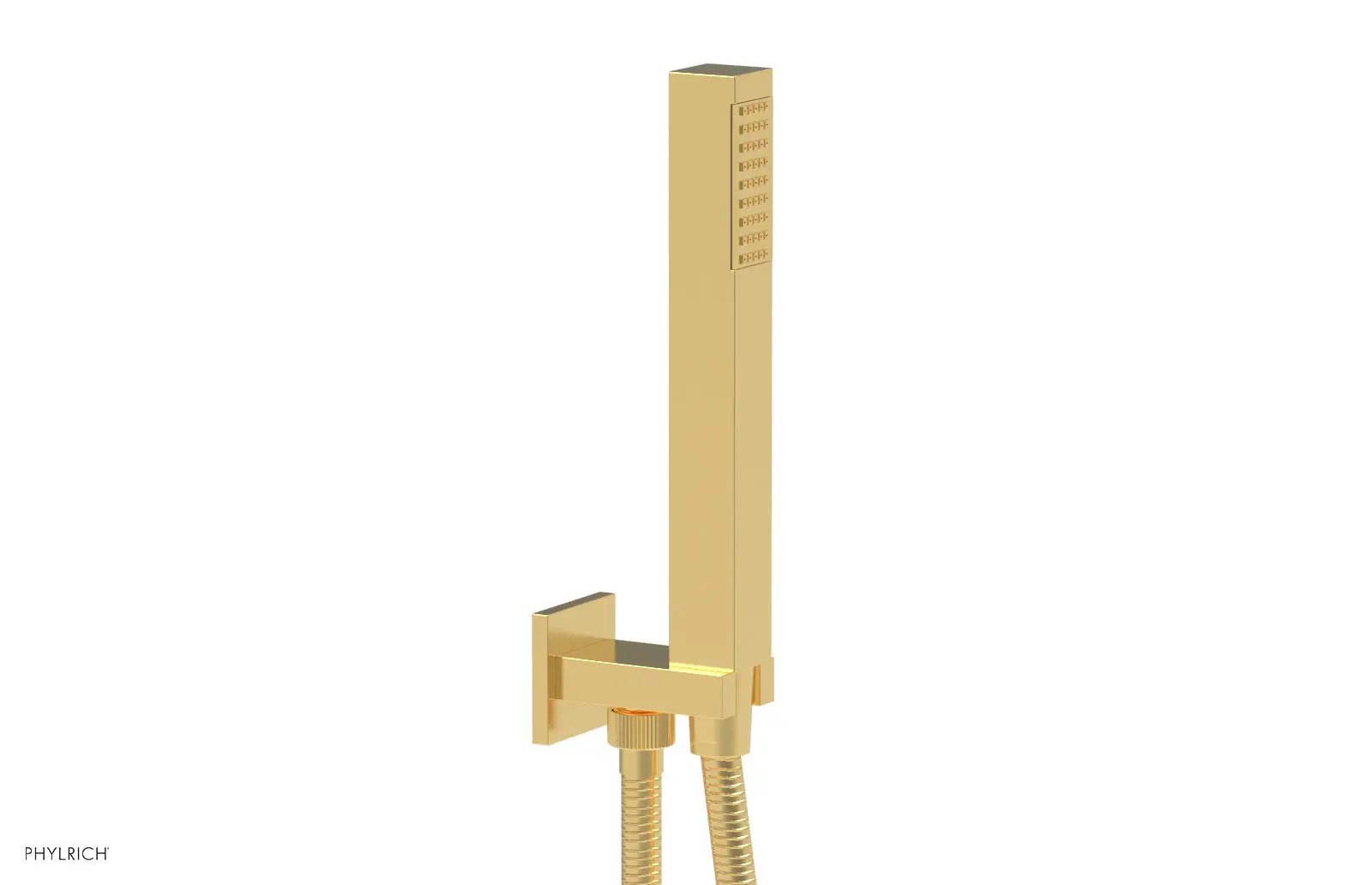 Phylrich CROI Square Hand Shower with Connector & Hose by Phylrich