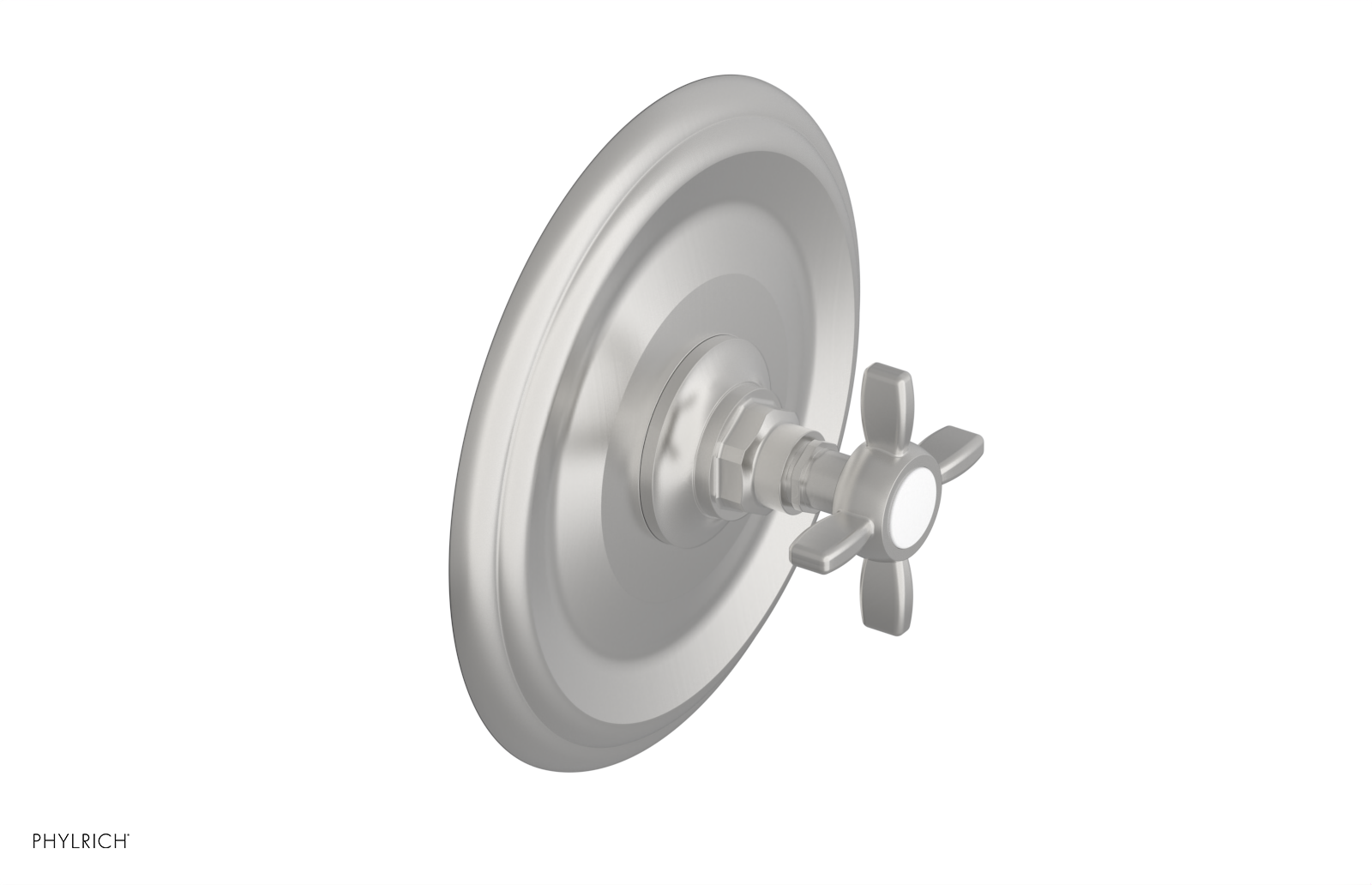 Phylrich Jamestown Thermostatic or Pressure Balance Shower Plate and Handle Trim