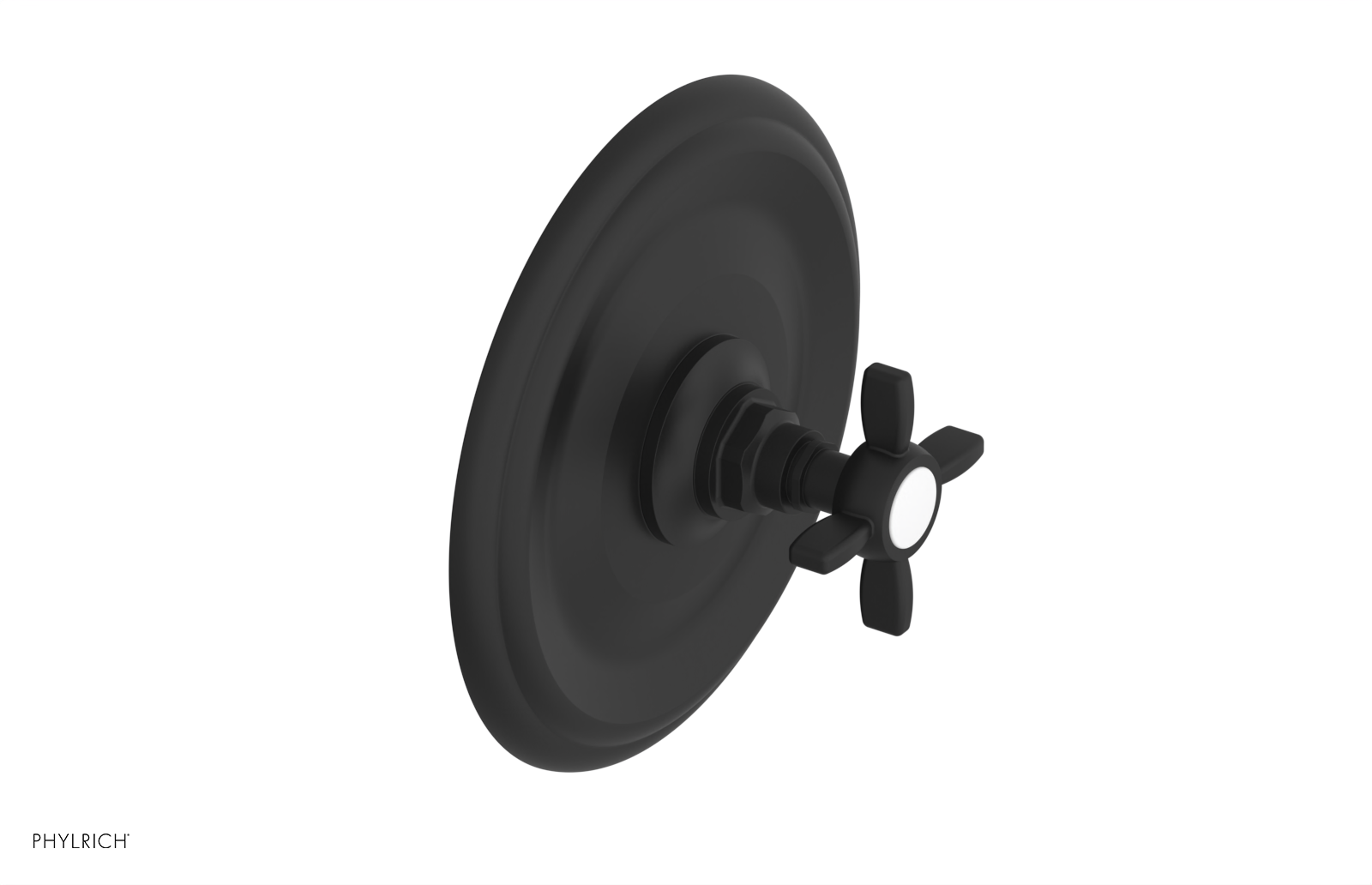 Phylrich Jamestown Thermostatic or Pressure Balance Shower Plate and Handle Trim