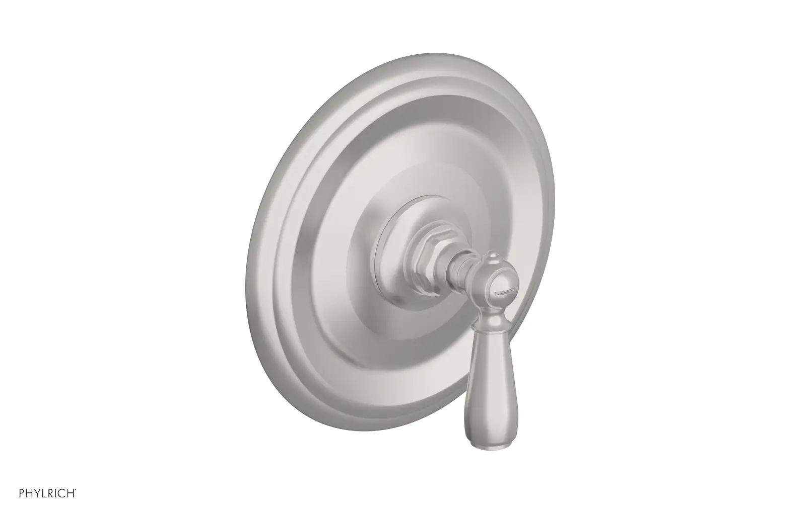 Phylrich Jamestown Thermostatic or Pressure Balance Shower Plate and Handle Trim by Phylrich