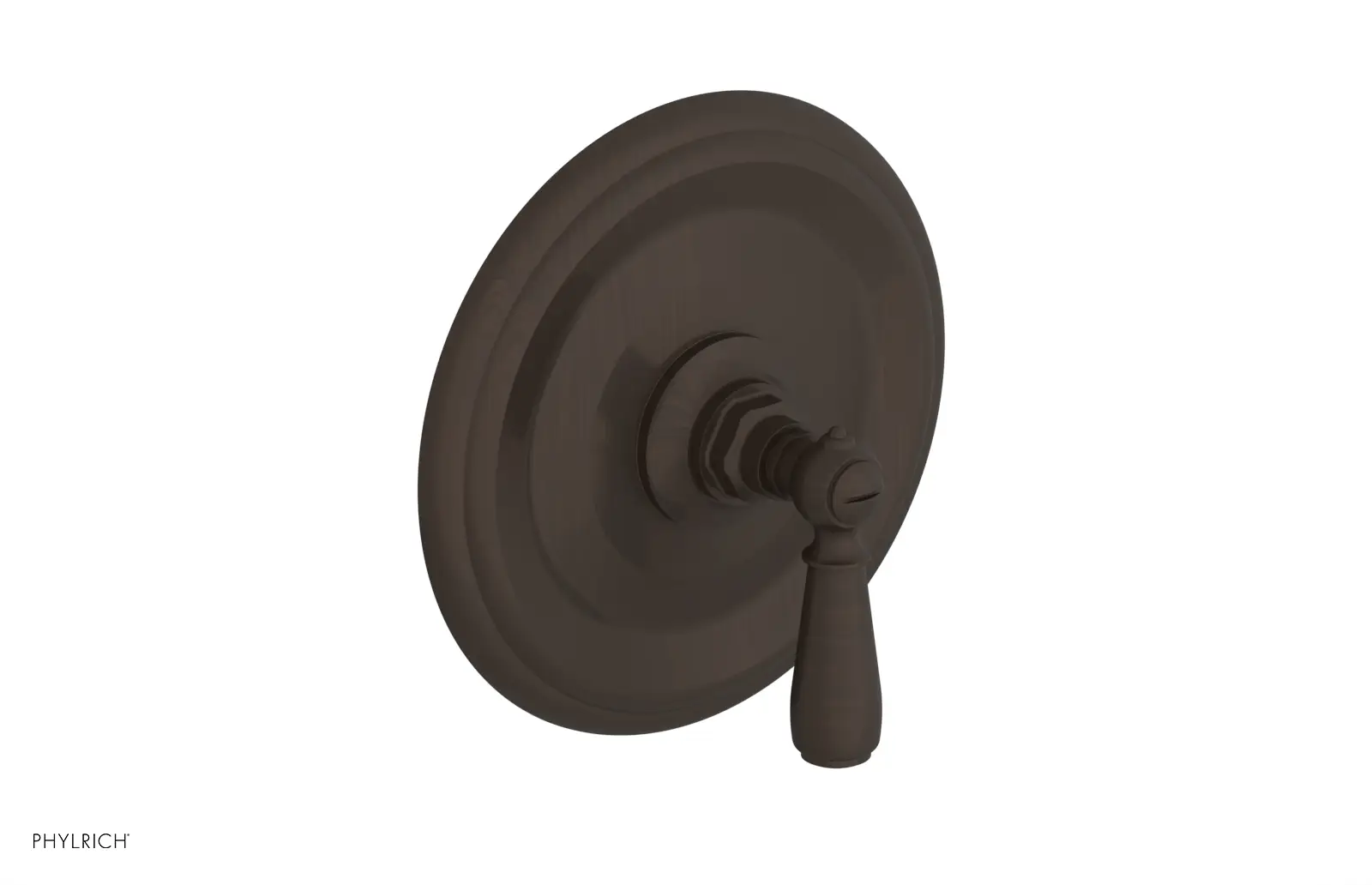 Phylrich Jamestown Thermostatic or Pressure Balance Shower Plate and Handle Trim by Phylrich