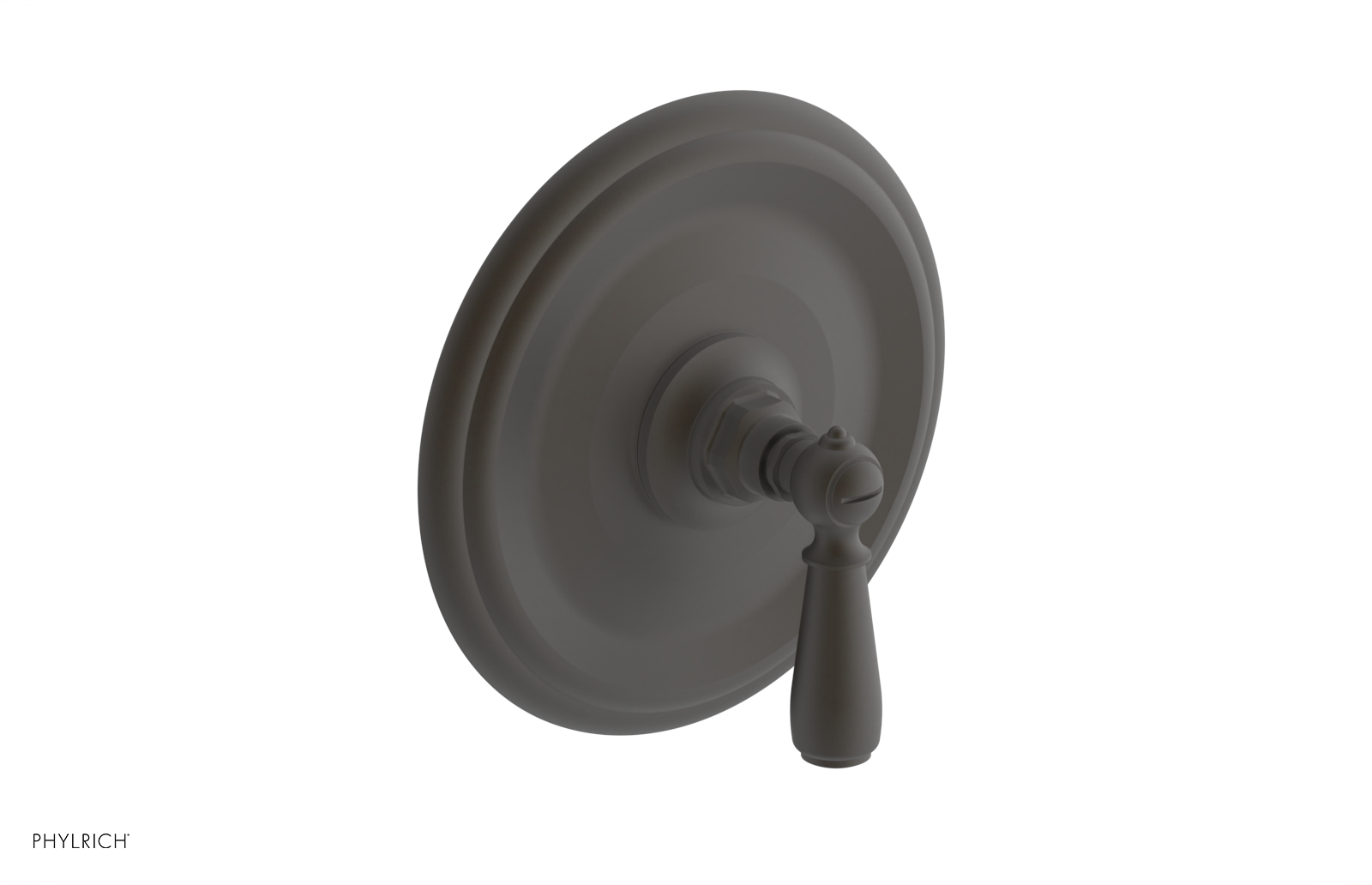 Phylrich Jamestown Thermostatic or Pressure Balance Shower Plate and Handle Trim