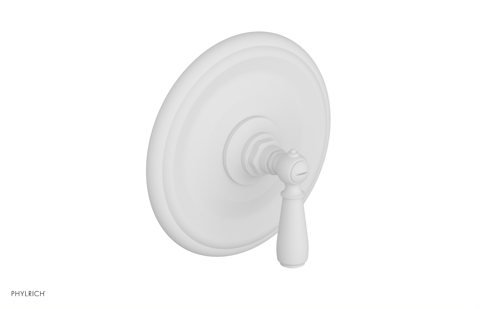 Phylrich Jamestown Thermostatic or Pressure Balance Shower Plate and Handle Trim