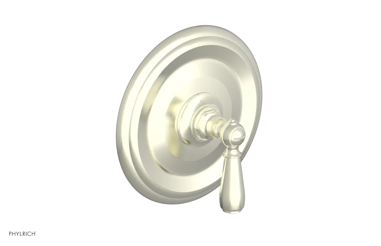 Phylrich Jamestown Thermostatic or Pressure Balance Shower Plate and Handle Trim by Phylrich