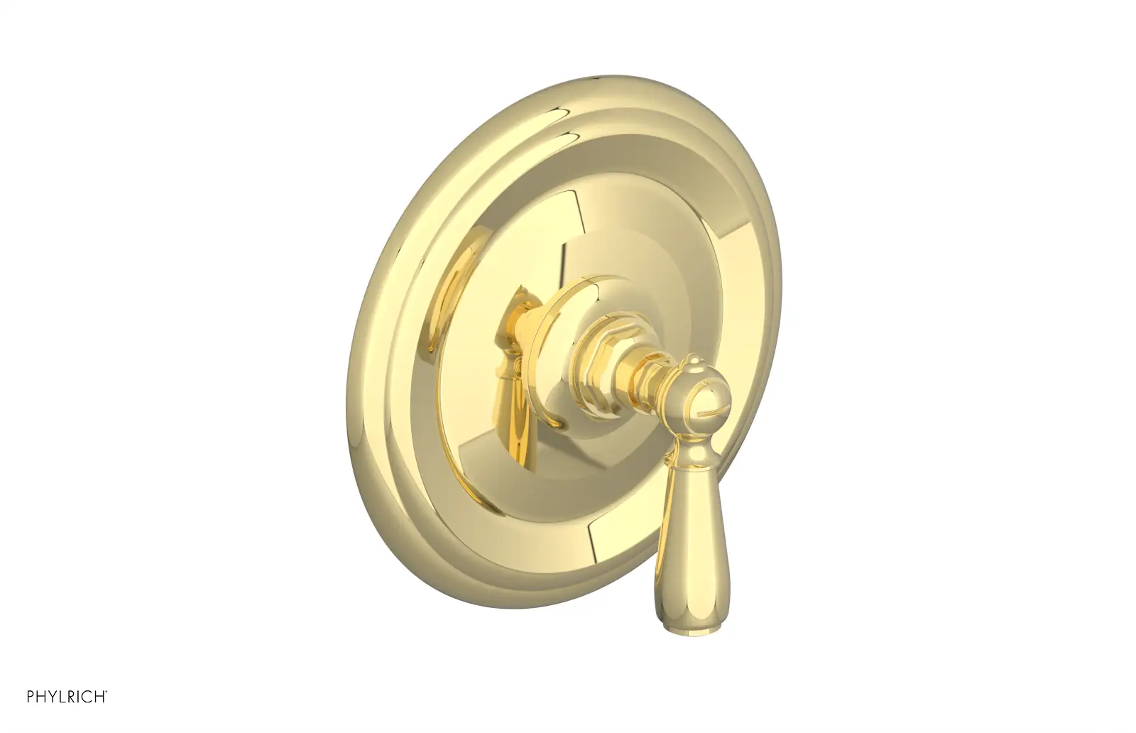 Phylrich Jamestown Thermostatic or Pressure Balance Shower Plate and Handle Trim by Phylrich