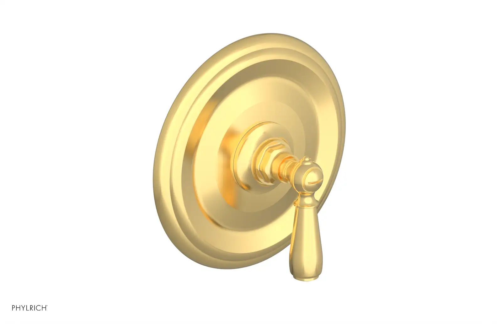 Phylrich Jamestown Thermostatic or Pressure Balance Shower Plate and Handle Trim by Phylrich