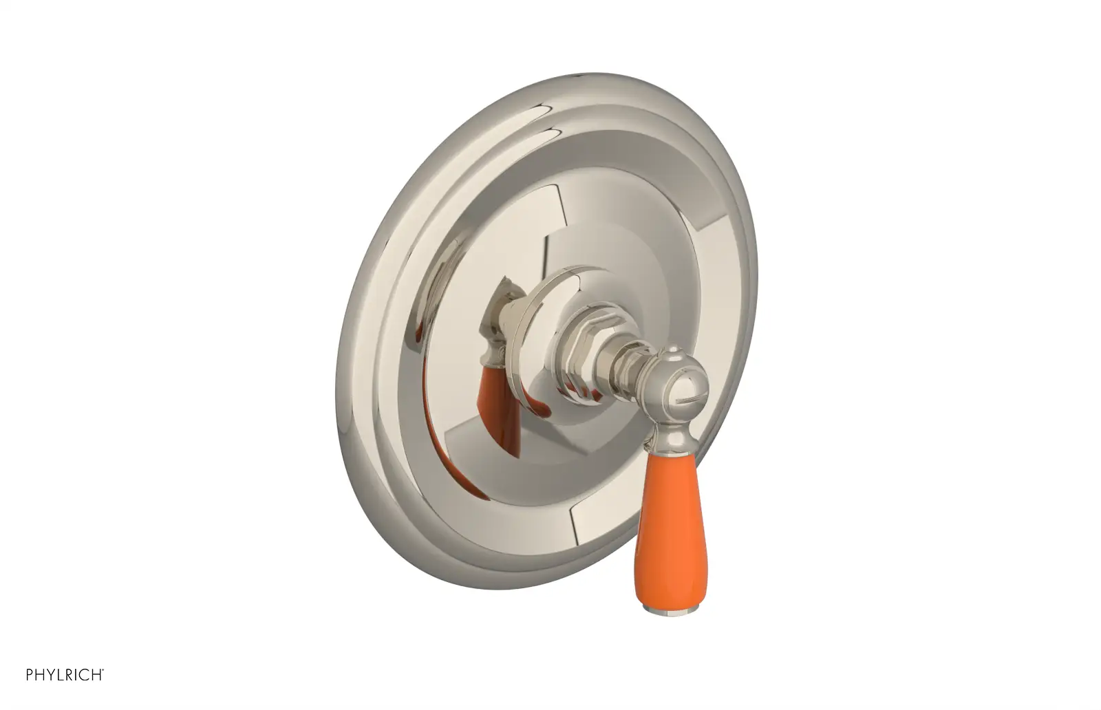 Phylrich Jamestown Thermostatic or Pressure Balance Shower Plate and Handle Trim by Phylrich