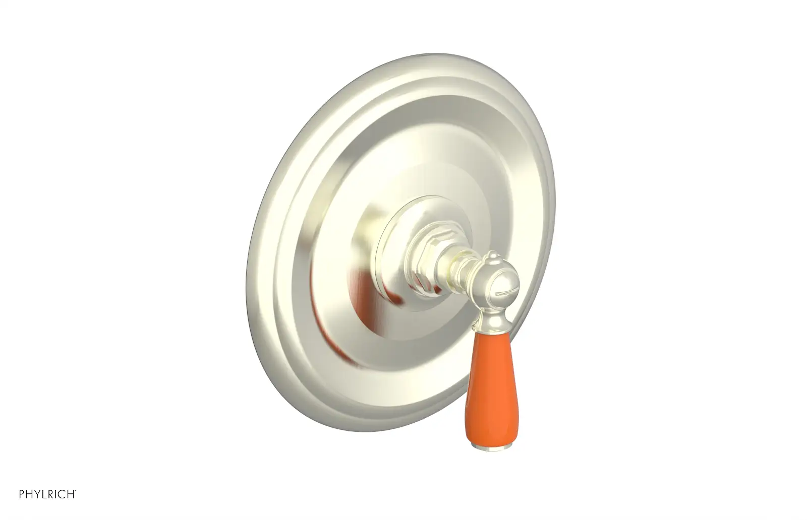Phylrich Jamestown Thermostatic or Pressure Balance Shower Plate and Handle Trim by Phylrich