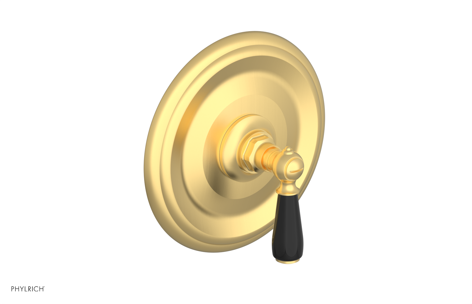 Phylrich Jamestown Thermostatic or Pressure Balance Shower Plate and Handle Trim